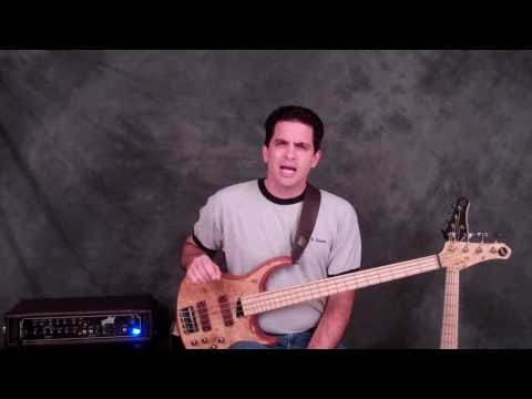2-Minute Bass Lesson: String Set-up for Tapping