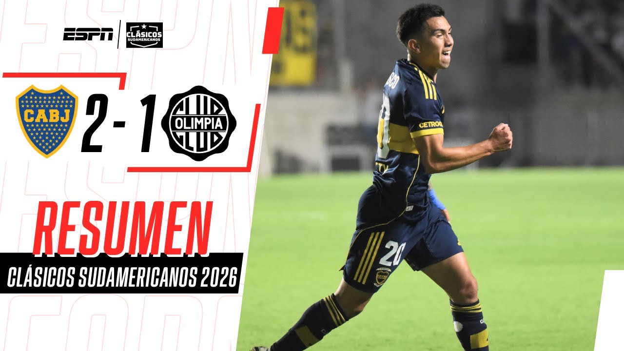 Boca Juniors vs Olimpia Highlights
