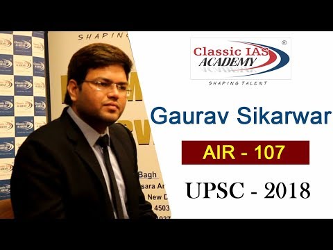 Classic IAS Academy Karol South Delhi Video 1