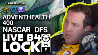 Adventhealth 400 DraftKings NASCAR DFS Picks Today | Race at Kansas | Live Advice & Tips Before Lock