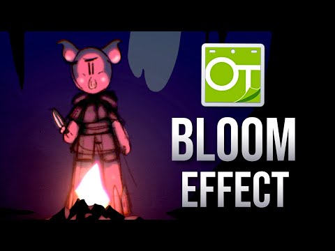How To Make Objects GLOW -  Opentoonz 1.5 Bloom FX Tutorial