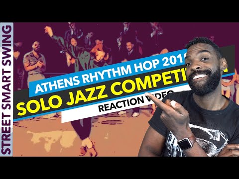 Athens Rhythm Hop 2019 - Solo Jazz Competition  Swing Dance Reaction Videos | Lindy Hop