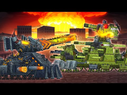 Final. KV-44 vs Leviathan - Cartoons about tanks
