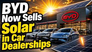 BYD Sells Full Solar Systems For $99 USD A Month, Zero Interest