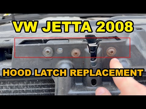 2008 VW Jetta MK5 Hood Latch Replacement - What Not To Do