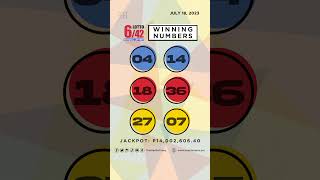 PCSO Lotto Results: P49M Ultra Lotto 6/58, Super Lotto 6/49, Lotto 6/42, 6D, 3D,