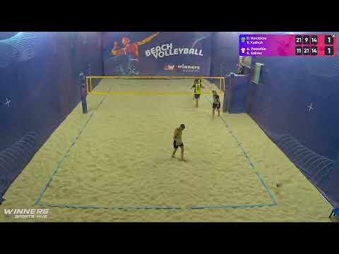 14:00 D.Korobkov / V.Kushch - A.Pasazhin / S.Zalizko |Winners Beach Volleyball