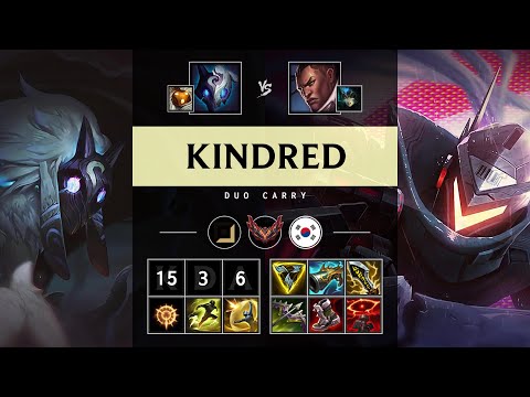 Kindred ADC vs Lucian - KR Grandmaster Patch 25.13