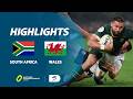South Africa V Wales Match Highlights Nations Championship
