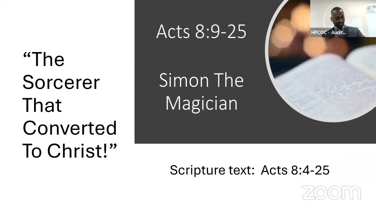 The Sorcerer That Converted To Christ!