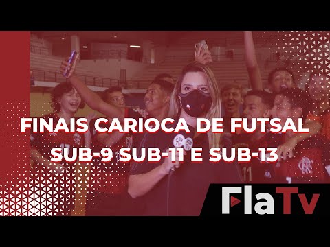 Flamengo domina finais do Campeonato Carioca de Futsal de base