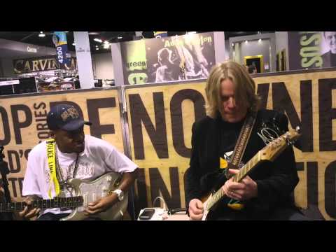 Andy Timmons - Eric Gales - NAMM 2013