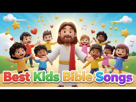 Best Kids Bible Songs Compilation | Clap for Jesus, Psalm 23, ABC Bible Verses & More! 🙏✨