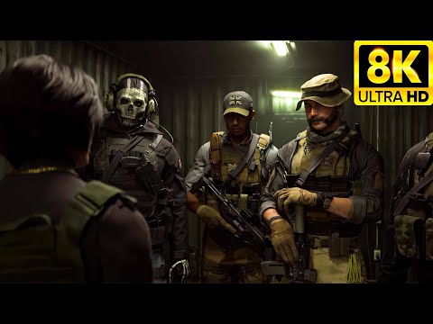 💀 [8k] Full VALERIA'S Interrogation Cutscenes ► | Call of Duty: Modern Warfare II - PC [8K 60FPS]