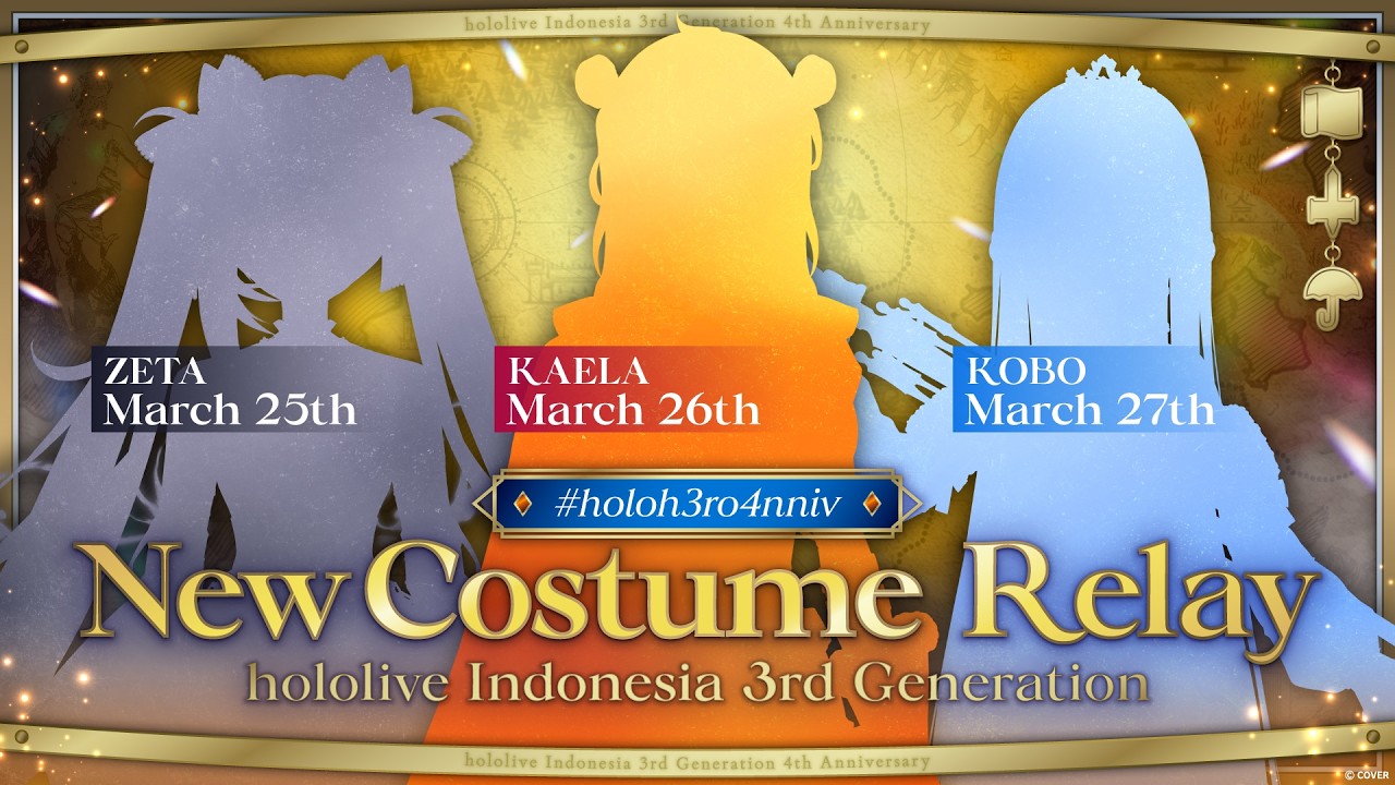 【#holoh3ro4nniv】New Costume Reveal Trailer
