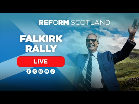 WATCH: Nigel Farage and special guests are speaking LIVE from a rally in Scotland. 🏴󠁧󠁢󠁳󠁣󠁴󠁿