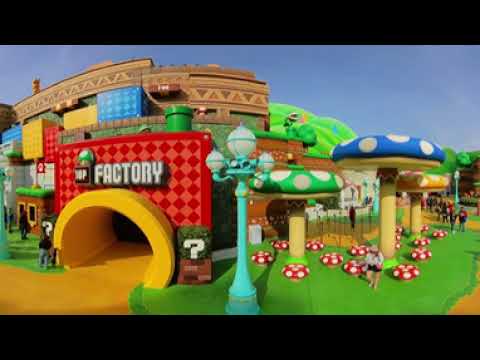 Step Inside Super Nintendo World! 🎮 Take a 360 Tour Now 🕹️ #unistudios  #supernintendoworld