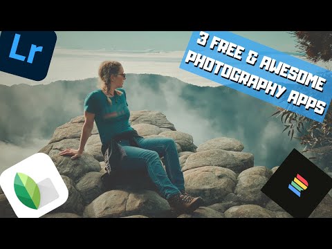 The best free apps for photography on the iPhone 2020 | RNI Films | Abobe Lightroom | Snapseed |