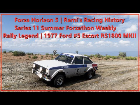 Forza Horizon 5 | Series 11 Rami's Racing History Autumn | Forzathon | Rally Legend | #5 Ford Escort