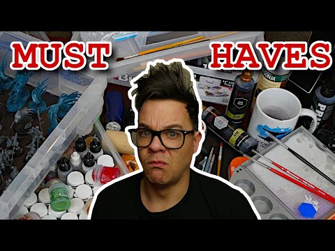 The Gear EVERY Miniature Painter NEEDS