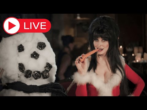 Elvira’s Movie Macabre 24/7 LIVE 🦇 | Classic B-Movie Horror Hosted by the Mistress of the Dark 🔴