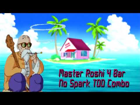 [DBFZ] Master Roshi 4 Bar No Spark TOD  Combo