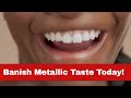 Taste Like Iron? Here's How to Get Rid of Metallic Taste in Mouth Fast!