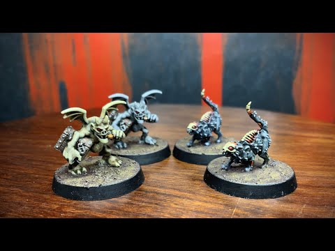 Speedpainting Warhammer Quest Cursed City: Little Pests