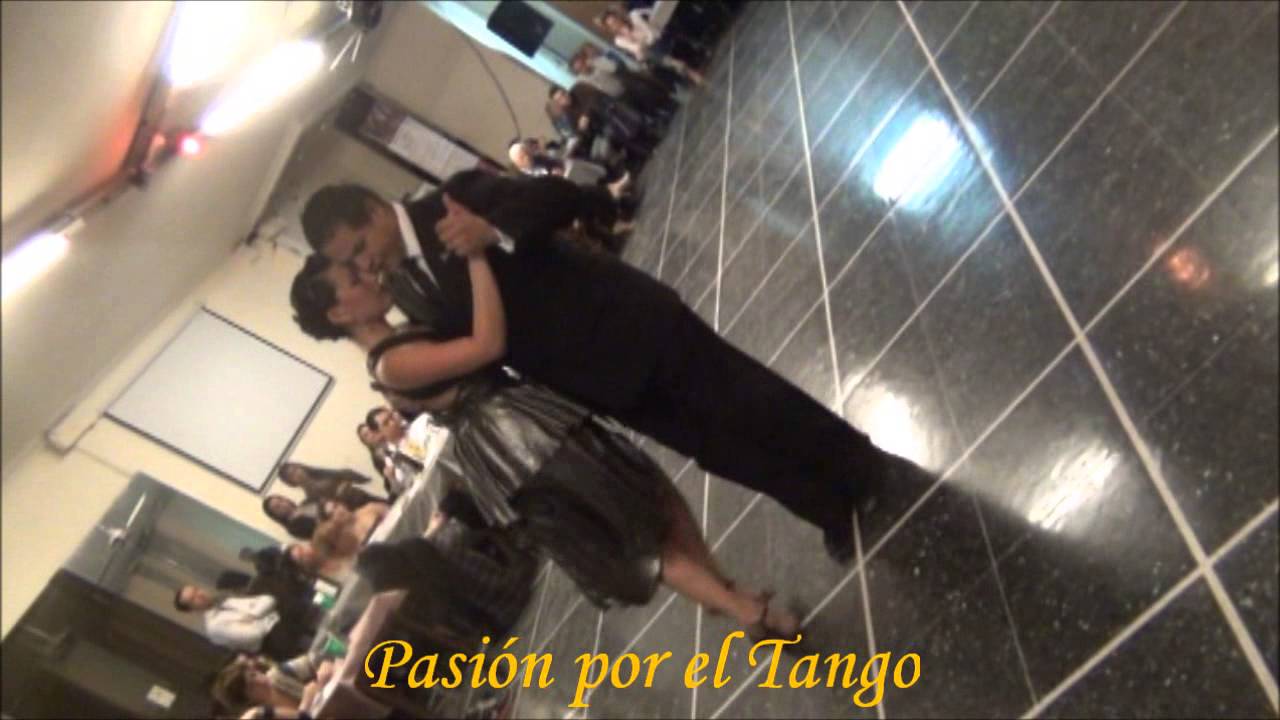 NADIA IBAÑEZ y DIEGO CHANDIA Bailando la Milonga POR LA HUELLA en FLOREAL MILONGA