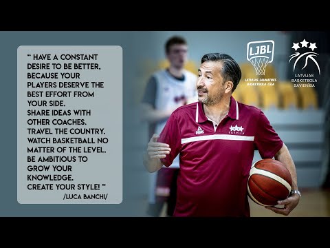 LJBL seminārs treneriem (Luca Banchi un Oskars Ernšteins)