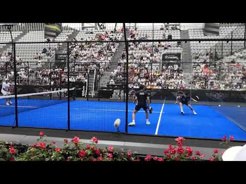 Lebron/Galan vs Gutièrrez/Sanz Zalba (Court Level View)
