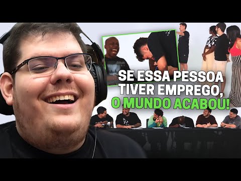 CASIMIRO REAGE: QUEM É O DESEMPREGADO? - AQUELES CARAS | Cortes do Casimito