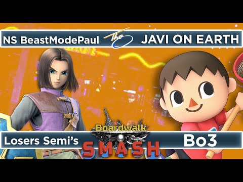 BeastModePaul (Hero) vs JAVI ON EARTH (Villager) - Losers Semifinal - Boardwalk Smash #39 CFL SSBU
