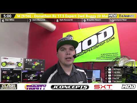 Lower Mains Saturday - Clash of Champions 2023 - Hoosier RC HobbyPlex - MOD LIVE MEDIA