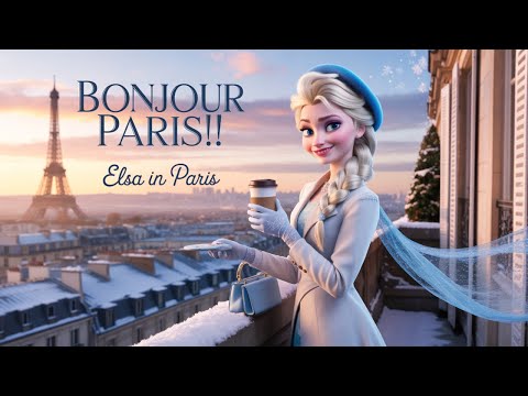 FROZEN Elsa in Paris |  (Part - 1) #frozen2 #elsa #arendelle #intotheunknown #letitgo