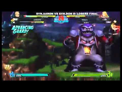 11  SYN Aaron vs SYN Don D Losers Final WinnerStaysOn MVC3 May 31st