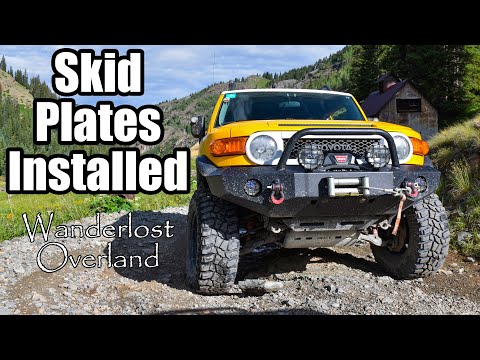 How To Install Skid Plates Toyota FJ Cruiser, RCI Off Road