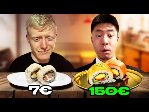 7€ Suši vs 150€ Suši Sa Japancem