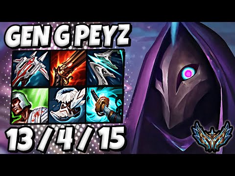 Jhin vs Lucian ADC [ Gen G Peyz ] Korea Challenger Patch 13.24 ✅