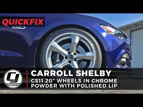 Mustang Install: 20" CS-11 Carroll Shelby Wheel Company Wheels