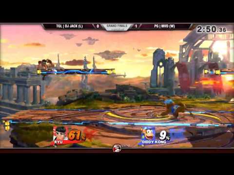 VS Weekly 8/18/16 - Grand Finals -  DJ Jack (Ryu) vs. MVD (Diddy) - Smash 4