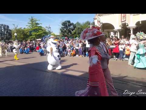 La Cavalcade de la Grande Celebration - Disneyland Paris 12 Avril 2017