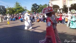 La Cavalcade de la Grande Celebration - Disneyland Paris 12 Avril 2017