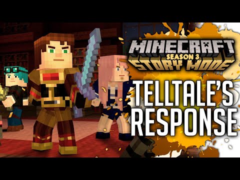 Minecraft Story Mode Season 3 Why Telltale Games Can’t do it UPDATE