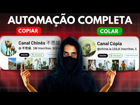 Como eu Crio Centenas de Vídeos Para Canal Dark Gringo Com Apenas um Clique