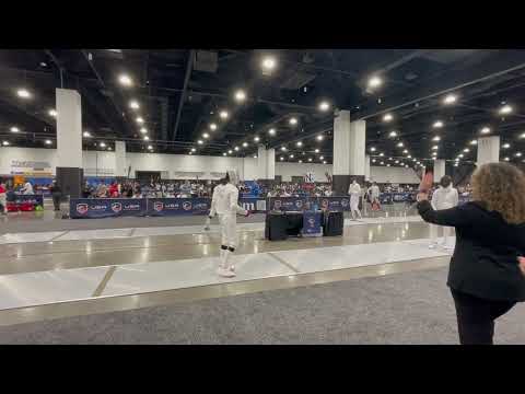 Andrew Chang V.S. Leonardo Chen | Pool Bout | Junior Men's Epee | Summer Nationals
