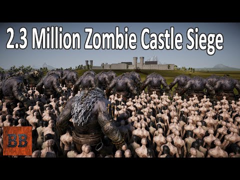 2.3 Million Zombie Castle Siege – Ultimate Epic Battle Simulator 2 – UEBS 2