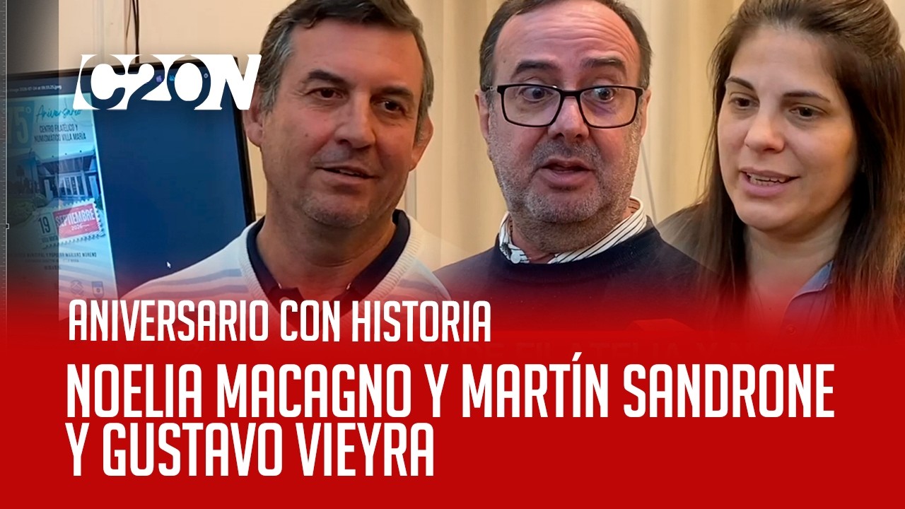 C20 Noticias | Aniversario con historia - Noelia Macagno y Gustavo Vieyra
