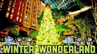 [4K]⁶⁰ 🎄MYSTIC FALLS PARK WINTER WONDERLAND SAM'S TOWN LAS VEGAS 2020