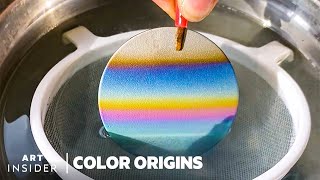 Electrifying Metal Creates Rainbow Colors | Color Origins | Art Insider